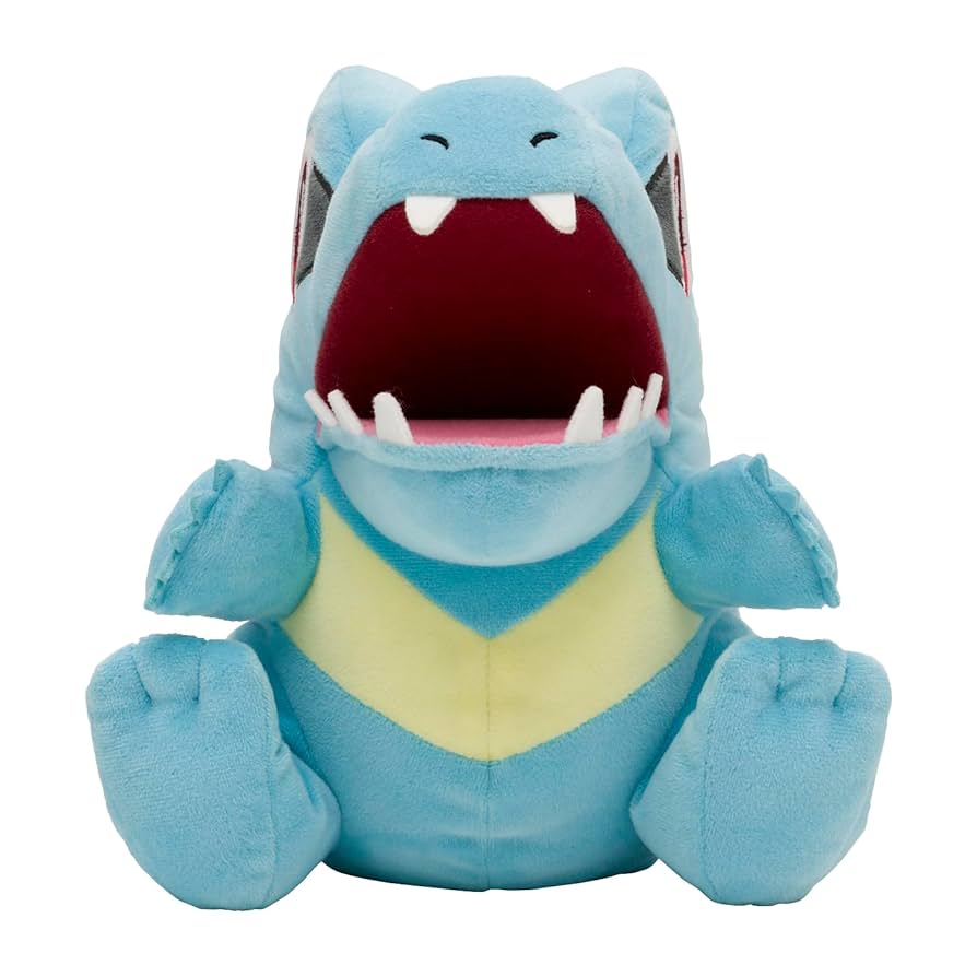 ポケットモンスター　NEWポケモン　ぬいぐるみ　ワニノコ Amazon.co.jp: ポケモンセンターオリジナル ぬいぐるみ ワニノコ